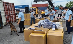 Bốn tháng đầu năm, Hải quan bắt giữ hàng hóa vi phạm trị giá hơn 7.100 tỷ đồng