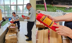 Hà Nội: Liên tiếp phát hiện thiết bị phòng cháy chữa cháy nhập lậu