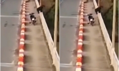 Vụ nam thanh niên nhảy sông mất tích ở Đắk Lắk: Camera ghi lại gì?