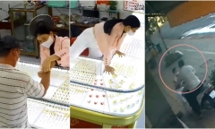 Vụ bà chủ tiệm vàng chặn đầu xe,