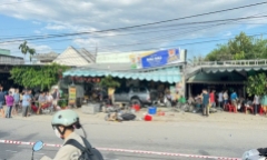 Hiện trường vụ tai nạn giao thông nghiêm trọng ở Hậu Giang, 2 người thương vong