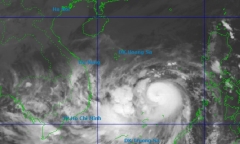 Tin tức dự báo thời tiết hôm nay (6/11):  Bão số 13 hoạt động trên biển Đông