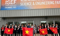 Học sinh Việt Nam giành giải cao nhất từ trước đến nay tại ISEF 2025 