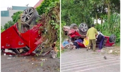 Ám ảnh hiện trường vụ tai nạn thảm khốc ở Bắc Ninh, 3 người chết
