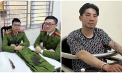 Phút đối mặt với kẻ đâm trọng thương Trung tá công an ở Hà Nội