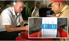 Tài xế vi phạm nồng độ cồn, dương tính với ma túy