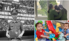 Gia cảnh bộn bề khó khăn của Thượng úy công an Hà Tĩnh vừa hy sinh khi làm nhiệm vụ