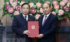 Chủ tịch nước trao Quyết định bổ nhiệm Phó Chánh án TAND tối cao