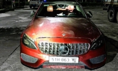 Dừng xe Mercedes chạy quá tốc độ, phát hiện tài xế dương tính với ma túy, không bằng lái xe