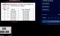 Bộ Tư pháp phản hồi về việc nhiều người bỏ cọc sau khi trúng đấu giá biển số xe