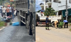Tin tức tai nạn giao thông mới nhất ngày 15/9: Va chạm xe tải, 2 người phụ nữ đi xe máy bị cán thương vong