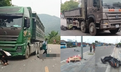 Tin tức tai nạn giao thông mới nhất ngày 13/10: Xe máy kẹp 3 đi ngược chiều bị tai nạn, một thanh niên tử vong