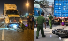 Tin tức tai nạn giao thông mới nhất ngày 14/11: Đi xe đạp trong làn ô tô, cụ ông bị xe container tông tử vong