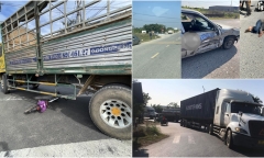 Tin tức tai nạn giao thông mới nhất ngày 9/12: Tai nạn giữa xe máy và ô tô tập lái, một người bất tỉnh