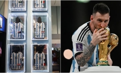 Áo đấu của Messi tại World Cup 2022 được bán với giá gần 200 tỷ đồng, suýt lập kỷ lục thế giới