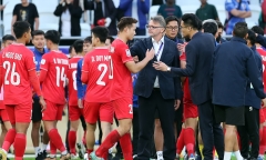 HLV Philippe Troussier: Tôi rất hài lòng vì sự cố gắng của tất cả các cầu thủ thi đấu ngày hôm nay.