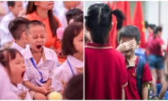 Loạt biểu cảm khó đỡ của học sinh ngày đầu đi học: Từ nước mắt nhạt nhòa đến 