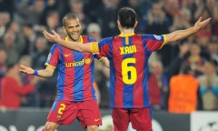Dani Alves chính thức trở lại Barcelona thi đấu