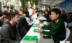 Lưu ý khi làm bài thi đánh giá năng lực của Bộ Quốc phòng: Thí sinh không được nhấp chuột quá 600 lần