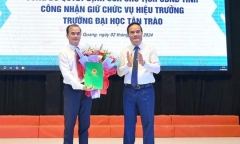 Tân hiệu trưởng của trường Đại học Tân Trào là ai?