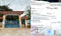 Vụ học sinh bị trường 