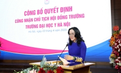 Profile “cực đỉnh” của tân Chủ tịch Hội đồng trường Trường Đại học Y Hà Nội 