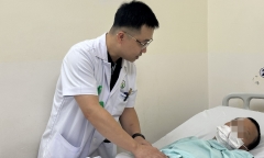 Người đàn ông nhập viện cấp cứu vì tai nạn
