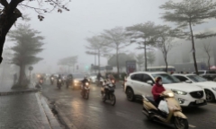 Tin tức dự báo thời tiết hôm nay 13/2: Bắc Bộ mưa phùn, đêm và sáng trời rét