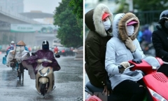Tin tức dự báo thời tiết hôm nay 8/1: Hà Nội có mưa phùn kèm sương mù, trời rét