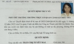 Công an TP.HCM truy nã Trần Thị Tuyết Mai về tội lừa đảo chiếm đoạt tài sản