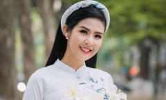 Hé lộ mức lương của Hoa hậu Ngọc Hân tại công ty bất động sản