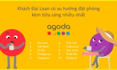 Việt Nam là điểm đến nhiều du khách thích đặt phòng kèm ăn sáng