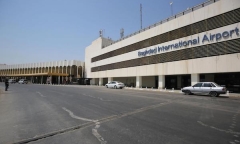 Tên lửa rơi trúng sân bay Baghdad, máy bay dân dụng hư hỏng