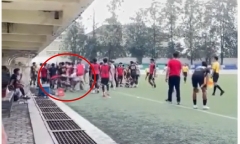 Clip: Cầu thủ U20 Indonesia tung cú đá 