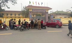Bàng hoàng phát hiện nam bảo vệ tử vong tại trường học ở Nghệ An