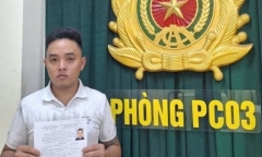 Đối tượng truy nã Chu Thái Anh ra đầu thú