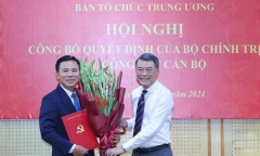 Bí thư Tỉnh ủy Thanh Hóa được phân công giữ chức Phó Trưởng Ban Tổ chức Trung ương
