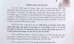 Nữ công nhân 23 tuổi mất tích