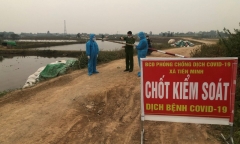 Hải Phòng: Bị chặn lại vì không đeo khẩu trang, thanh niên dùng dao chém cán bộ trực chốt kiểm dịch