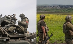 Nga ngăn Ukraine xây cầu phao vượt sông Mokrye Yaly