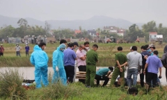 Vụ thi thể người đàn ông bị bịt miệng, trói tay chân ở Quảng Nam: Con gái khóc nghẹn nhận xác cha