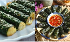 Đổi mới thực đơn cho ngày Vu Lan thêm đặc sắc với món chả lá lốt chay