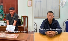 Phá chuyên án ma túy, bắt 2 đối tượng, thu giữ 16 bánh heroin ở Lai Châu