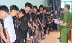 Phú Thọ: Xử lý 31 thanh thiếu niên mang hung khí đi giải quyết mâu thuẫn
