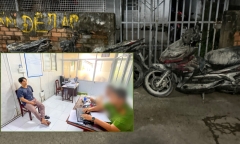 Bắt khẩn cấp người đàn ông phóng hỏa đốt nhà hàng xóm vì mâu thuẫn