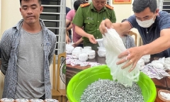 Thu giữ 17.000 viên ma túy tổng hợp ngụy trang trong thùng kem dưỡng da