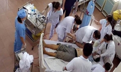 Điện giật do dỡ cây thông, 1 người chết, 5 người bị thương