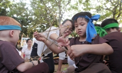 Tết Trung thu ấm áp tại khoa Nhi bệnh viện K Tân Triều 