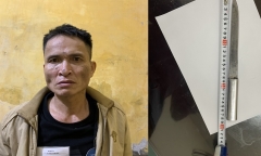 Bắt giữ người đàn ông “ngáo đá” dùng dao nhọn đâm 2 người bị thương
