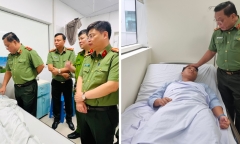 Vụ cháy chung cư mini 56 người tử vong: 5 cán bộ công an bị thương